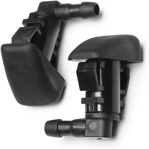 Adjustable Windshield Washer Wiper Nozzle Mist Spray Type Fits for 2012–2018 Dodge DART, 2014–2019 Jeep Cherokee, 2015–2017 Chrysler 200, Direct Replacemnt OE for 68260029AA, 5182327AA in Saudi Arabia
