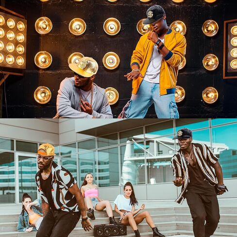 إكسسوارات مغني الراب في الثمانينيات والتسعينيات للرجال، قبعة هيب هوب، نظارات شمسية لمغني الراب في المدرسة القديمة، سوار سلسلة من الذهب الصناعي، سوار بعلامة الدولار، سلسلة حلقية لتزيين الحفلات in Kuwait