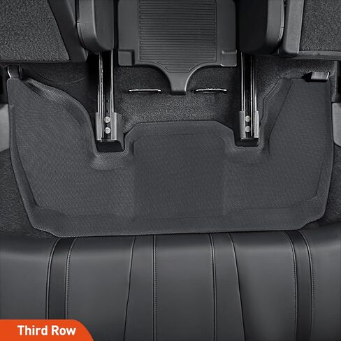 سجادات أرضية لسيارة Honda Pilot 2023 2024، ملحقات OEM داخلية للسيارة مناسبة لجميع الأحوال الجوية للحماية الكاملة، XPE مخصصة مناسبة لسجادات أرضية الركاب Honda Pilot 7/8 وبطانة صندوق البضائع (مجموعة 5 قطع) in Kuwait