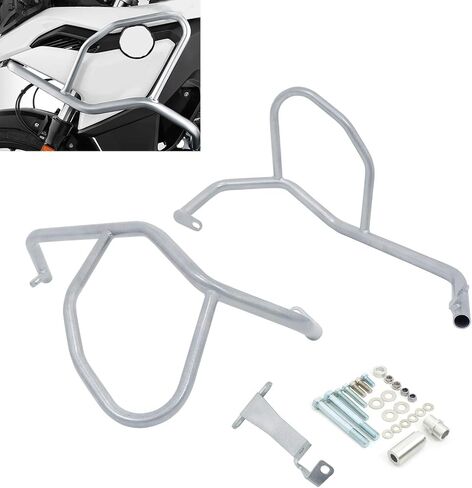 CHIFUN Engine Guard Upper Highway Crash Bars Steel Compatible with BMW F750GS F850GS 2018-2022 Black Motorcycle Frame Protection Bars in Saudi Arabia