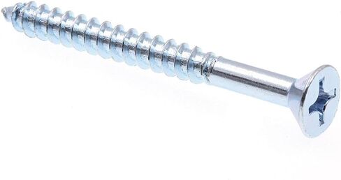 Prime-Line 9036591 Wood Screws, Flat Head, Phillips Drive, #14 X 2-1/2 In., Zinc Plated (50 Pack) in Saudi Arabia
