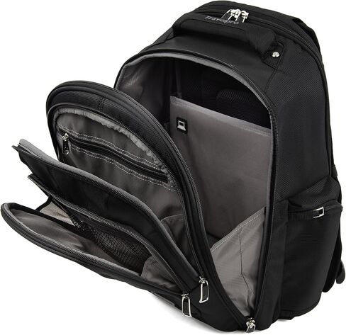 حقيبة ظهر Travelpro Maxlite 5 خفيفة الوزن تحت المقعد، تناسب أجهزة الكمبيوتر المحمول بحجم يصل إلى 17.5 بوصة، والعمل، والسفر، والرجال والنساء، باللون الأخضر in Kuwait