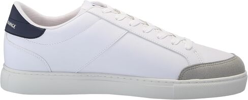 A｜X ARMANI EXCHANGE Men's Paris Low Top Suede Logo Court Sneaker in Saudi Arabia