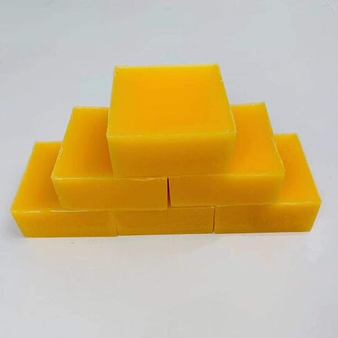 GREENTER G Pure Beewax Blocks - 100% Natural, Cosmetic Grade, Premium Quality (Yellow, 1lb) in Saudi Arabia