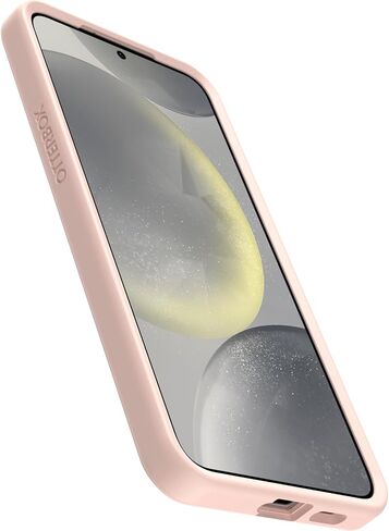 OtterBox Samsung Galaxy S24+ Symmetry Series Case - BLACK, ultra-sleek, wireless charging compatible, raised edges protect camera & screen in Saudi Arabia
