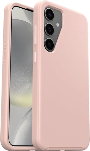 OtterBox Samsung Galaxy S24+ Symmetry Series Case - BLACK, ultra-sleek, wireless charging compatible, raised edges protect camera & screen in Saudi Arabia