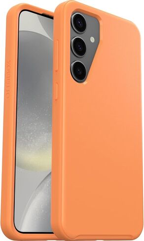 OtterBox Samsung Galaxy S24+ Symmetry Series Case - BLACK, ultra-sleek, wireless charging compatible, raised edges protect camera & screen in Saudi Arabia