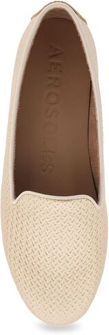 Aerosoles Women's Betunia Loafer Flat, Soft Gold PU, 10 in Saudi Arabia