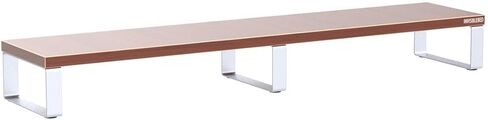 Dual Monitor Riser Stand for 2 Monitors; Extra Long; Desk & Table Top Organiser (Large Black, Large) in Saudi Arabia