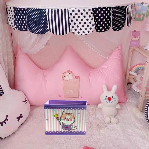 صندوق تخزين مكتب القطة، منظم قلم رصاص لغرفة البنات، حامل قرطاسية Kawaii، مجموعة من 2 حامل قلم رصاص للقطط، منظم سطح المكتب متعدد الأغراض in Kuwait