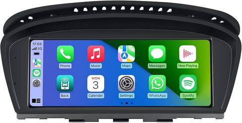 ستيريو سيارة 8.8 بوصة 1920 * 720 بكسل لسيارة BMW 3/5 Series E90 E91 E92 E93 E60 E61 E63 E64 (2005-2008) نظام CCC، ترقية راديو المصنع Android Auto Wireless CarPlay بلوتوث IPS شاشة تعمل باللمس in Kuwait