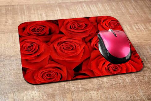 Eagle Rectangle Gaming Mousepad Bald Eagle American Flag U.S Flag Stars Stripe Flag Mouse Pad Mouse Mat for Computer Desk Laptop Office 9.5 X 7.9 Inch Non-Slip Rubber in Kuwait