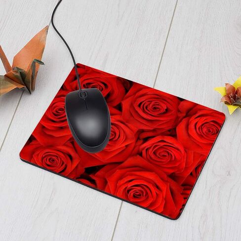 Eagle Rectangle Gaming Mousepad Bald Eagle American Flag U.S Flag Stars Stripe Flag Mouse Pad Mouse Mat for Computer Desk Laptop Office 9.5 X 7.9 Inch Non-Slip Rubber in Kuwait