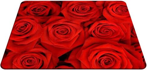 Eagle Rectangle Gaming Mousepad Bald Eagle American Flag U.S Flag Stars Stripe Flag Mouse Pad Mouse Mat for Computer Desk Laptop Office 9.5 X 7.9 Inch Non-Slip Rubber in Kuwait