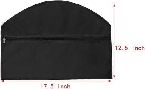 2pcs Hanger Diversion Safe, waterproof Hidden Pocket Safe, Fits Under Hanging Clothes with Pocket to Hide Valuables for Home or Travel (BLACK, A) in Saudi Arabia