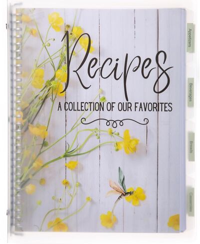 Recipe Book to Write in Your Own Recipes | Recipe Binder | Family Recipe Book Binder | Blank Recipe Books to Write In | Blank Cookbook | Blank Recipe Book | Recipe Journal | 8.5" x 11" Recipe Notebook in Saudi Arabia