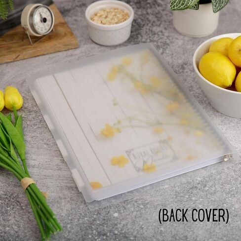 Recipe Book to Write in Your Own Recipes | Recipe Binder | Family Recipe Book Binder | Blank Recipe Books to Write In | Blank Cookbook | Blank Recipe Book | Recipe Journal | 8.5" x 11" Recipe Notebook in Saudi Arabia