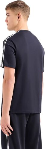 A｜X ARMANI EXCHANGE Men's Regular Fit Cotton Jersey Signature Logo Tee in Saudi Arabia