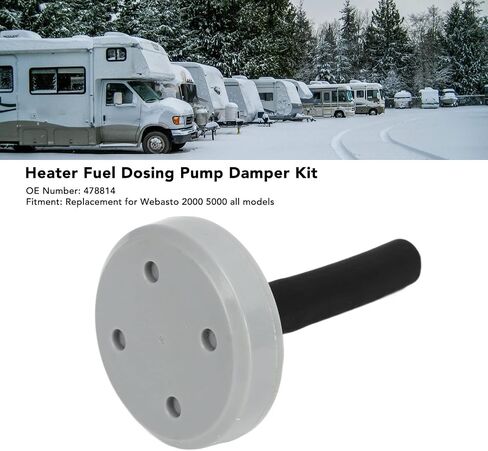 Heater Fuel Dosing Pump Damper Kit, 478814 Dosing Pump Engine Heater Damper Kit Replacement for 2000 5000 in Saudi Arabia