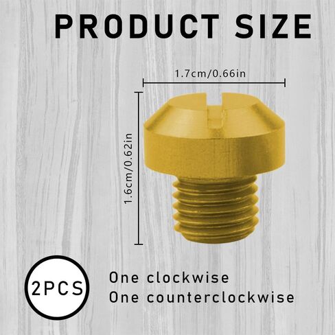 2PCS Motorcycle Bar Ends, Motorcycle Mirror Plugs, M10x1.25 Aluminum Alloy Motorcycle Rear View Mirror Screws Decoration Motorcycle Accessories for Honda, Yamaha, Kawasaki, Suzuki, Ducati in Kuwait