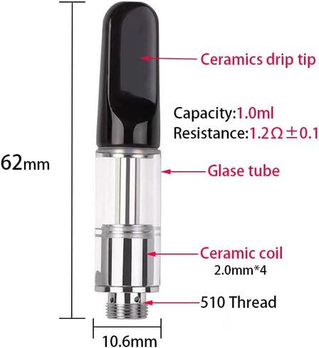 10PCS Clear 1ML Test Tubes for Scientific Experiments-white1 in Kuwait