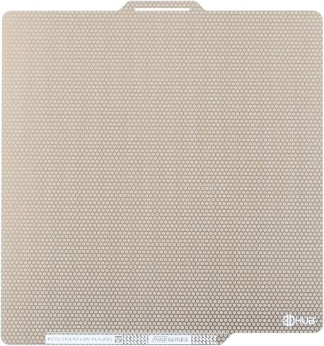 لوحة بناء على شكل قرص العسل PEI مزدوجة الجوانب مقاس 257 × 257 مم - متوافقة مع طابعات Bambu Lab X1 وX1C وP1P ثلاثية الأبعاد - التصاق ومتانة معززة in Kuwait