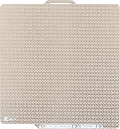 لوحة بناء على شكل قرص العسل PEI مزدوجة الجوانب مقاس 257 × 257 مم - متوافقة مع طابعات Bambu Lab X1 وX1C وP1P ثلاثية الأبعاد - التصاق ومتانة معززة in Kuwait