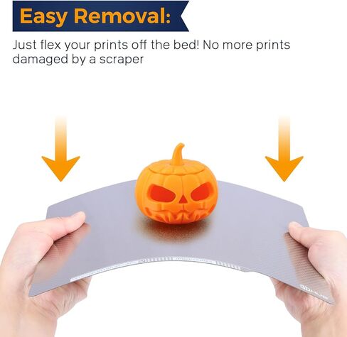 لوحة بناء على شكل قرص العسل PEI مزدوجة الجوانب مقاس 257 × 257 مم - متوافقة مع طابعات Bambu Lab X1 وX1C وP1P ثلاثية الأبعاد - التصاق ومتانة معززة in Kuwait