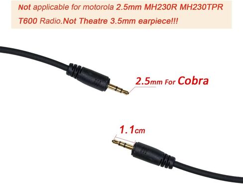 Speaker Microphone Shoulder Mic Compatible with Cobra Microtalk Cxt195 PX655 Cx112 PX650 ACXT1035r ACXT145 ACXT545 RX385 RX685 Walkie Talkie Two Way Radio 4Pack in Saudi Arabia