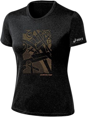 ASICS Women's Accelerate Hope Floating Ribbons Tee T-Shirt in Saudi Arabia