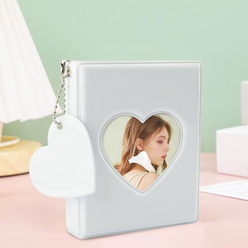 مجموعة كتب حامل بطاقات الصور مقاس 3 بوصات مكونة من 32 جيبًا هدية ألبوم صور صغير، ألبوم صور بولارويد بإطار واحد، كتاب تخزين البطاقات الصغيرة (كتاب حامل بطاقات الصور) in Kuwait