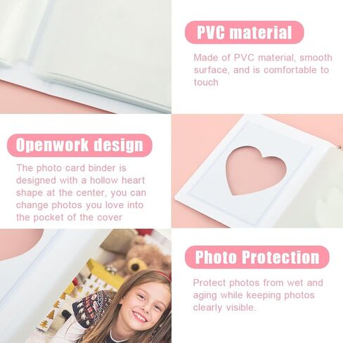 مجموعة كتب حامل بطاقات الصور مقاس 3 بوصات مكونة من 32 جيبًا هدية ألبوم صور صغير، ألبوم صور بولارويد بإطار واحد، كتاب تخزين البطاقات الصغيرة (كتاب حامل بطاقات الصور) in Kuwait