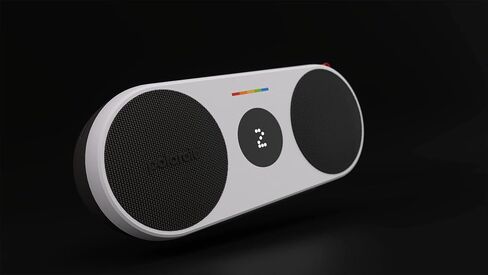 Polaroid P2 Music Player (Black) - Powerful Portable Wireless Bluetooth Speaker Rechargeable with Dual Stereo Pairing in Saudi Arabia