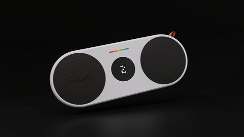 Polaroid P2 Music Player (Black) - Powerful Portable Wireless Bluetooth Speaker Rechargeable with Dual Stereo Pairing in Saudi Arabia