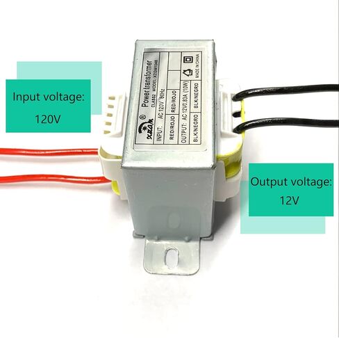 مدخل تيار متردد 110 فولت - 120 فولت مخرج تيار متردد 12 فولت 10 فولت أمبير محول طاقة للمحرك المتزامن، ضوء العنوان، النافورة، الفرن، راديو موقع العمل المحمول من ديوالت، دائرة حماية مكبر الصوت. in Kuwait