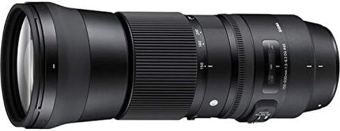 عدسة سيجما 150-600 ملم f/5-6.3 DG OS HSM المعاصرة لكاميرا Canon EF Mount (الولايات المتحدة الأمريكية) حزمة فاخرة مع علبة عدسة مبطنة ومجموعة تنظيف عدسة الكاميرا 6AVE in Saudi Arabia