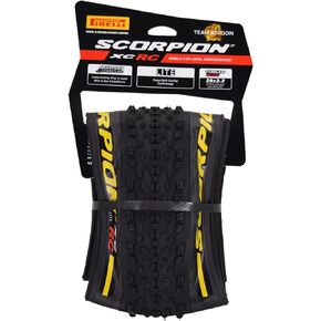 Pirelli Scorpion XC RC Yellow Label (29 x 2.2) Peak Performance for Demanding XC Racing SmartGRIP Compound ProWALL Technology Versatile Tread Design