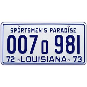 Jaws | Shark Autopsy | Metal Stamped License Plate