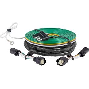 CURT 52108 Custom Towed-Vehicle RV Wiring Harness for Dinghy Towing, Fits Select Chevrolet Colorado, GMC Canyon