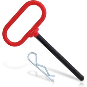 ABN Trailer Tow Hitch Lock Pin and R-Clip, 5-3/4in x 5/8in – for Towing Cargo, Boat, RV, Car, Truck, Bike, ATV