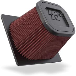 K&N Engine Air Filter: Increase Power & Towing, Washable, Premium, Replacement Air Filter: Compatible with 2003-2009 DODGE (Ram 2500, Ram 3500) E-0776