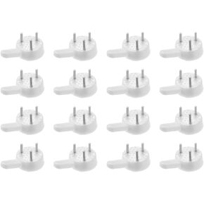 uxcell 6lbs Hardwall Hanger for Hardware, Fasteners Hooks Wall Mount Non-Mark Hook Picture Photo Frame Hangers, 20 Pcs