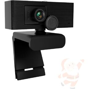 PC Webcam 1080p Full HD Web Camera with Mic Privacy Cover 2M Pixels Streaming Webcam for PC Computer, Plug and Play USB Webcam for Online Calling/Conferencing