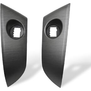 Center Dash Vent Outlet Side Panel Trim Cover Compatible with RAV4 2006-2012 Central Dashboard Center Instrument Cluster Panel Cover Strip Trim 55413-42070-B0 55412-42060-B0