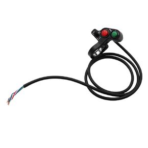 Universal Horn Turn Signal Light On/Off Switch for 7/8'' Handlebar Dirt Bike Scooter ATV Motorcycle