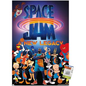 Space Jam: A New Legacy - Team Wall Poster with Push Pins