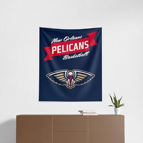 نسيج معلق على الحائط من Northwest NBA New Orleans Pelicans، مقاس 86.36 سم × 101.6 سم، ممتاز