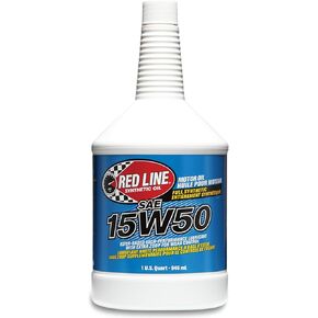 Red Line 11504 SAE 15W50 Fully Synthetic Motor Oil - 1 Quart