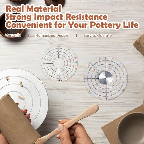 Circular Divider Pottery Supplies DIY Gadgets Ceramics Modeling Pottery Trimming Shaping Tool, 12cm in Saudi Arabia