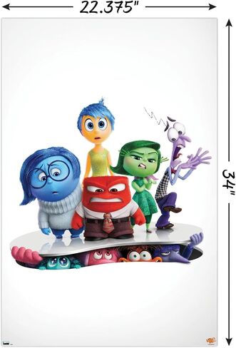Trends International Disney Inside Out 2 - One Sheet Wall Poster in Saudi Arabia